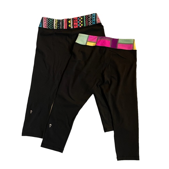 Ivivva Lululemon Capri Leggings Set of 2 - Picture 4 of 4